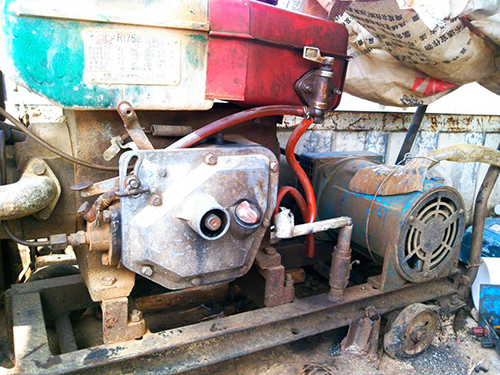 二七单杠柴油机发电机出租